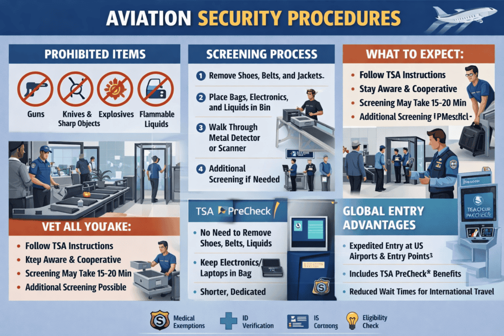 aviation security procedure aviation security procedure